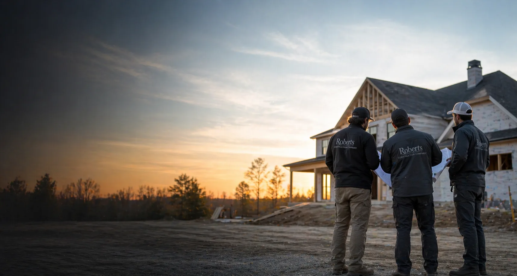 Roberts Construction Company — excavation and building on an eastern Connecticut jobsite