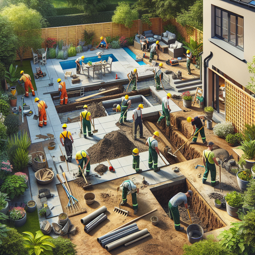 Patio Excavation in Sterling CT