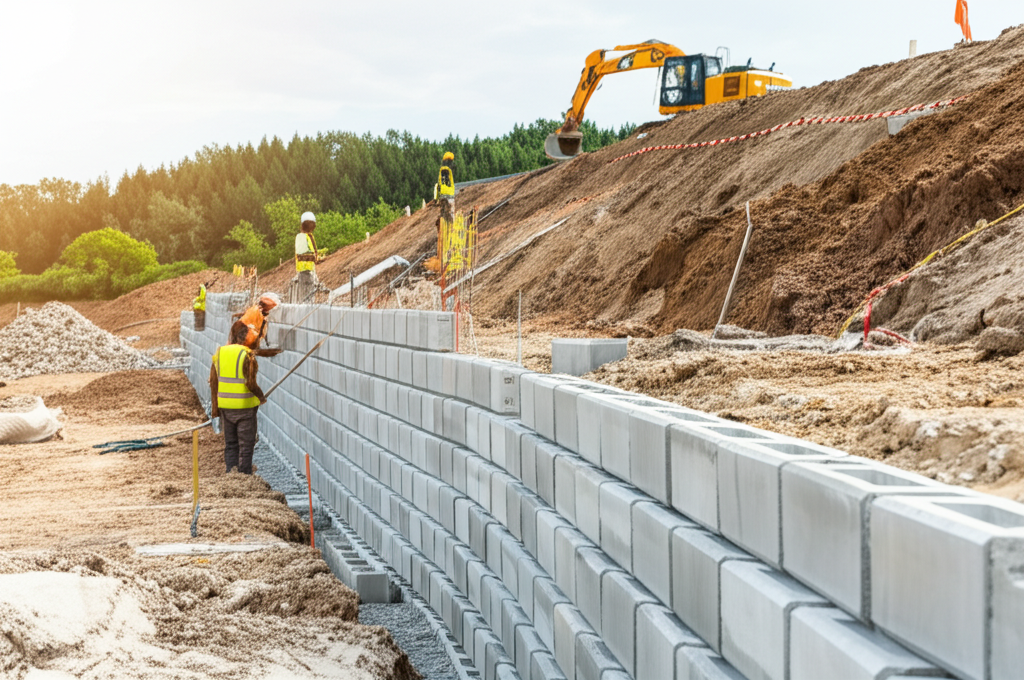 Retaining Walls in Sterling CT