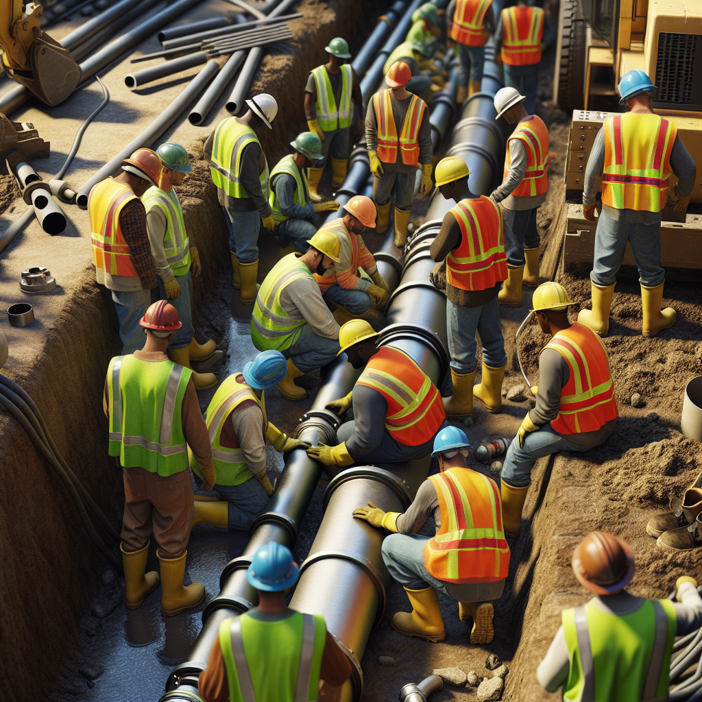 Sewer Line Installation in Sterling CT
