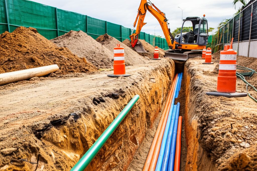 Utility Installation in Sterling CT